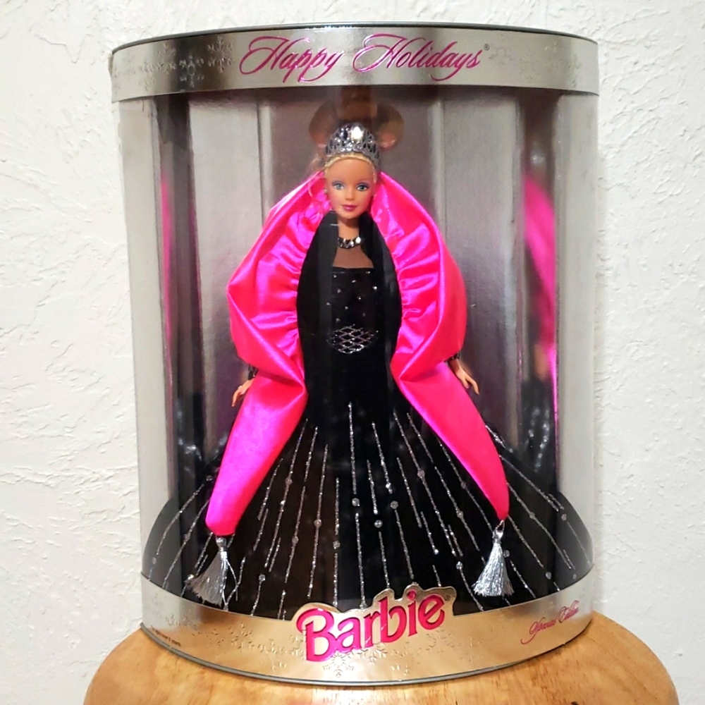 NIB Vintage 1998 Happy Holidays Barbie®️ Doll Special Edition Hallmark KEEPSAKE